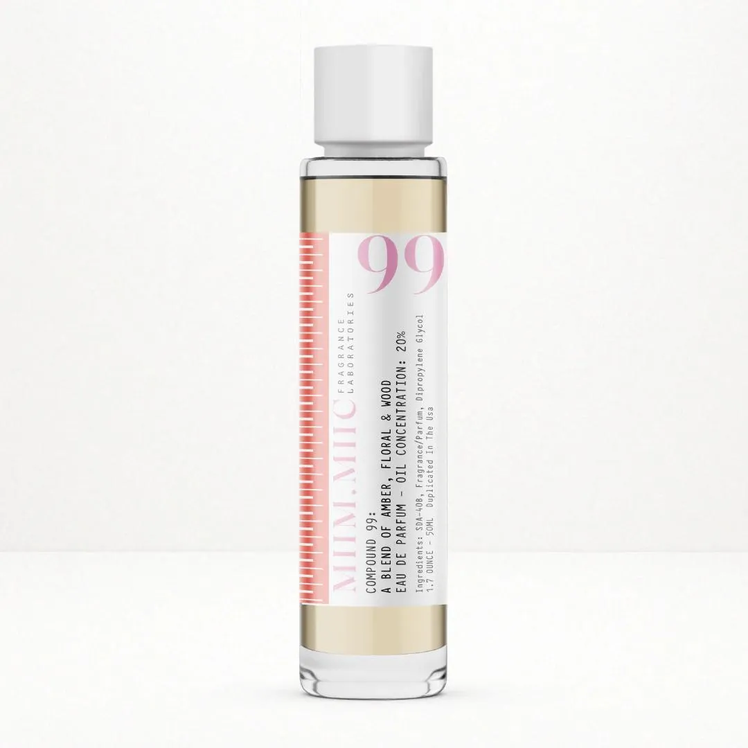 No 99 Amber Floral Wood