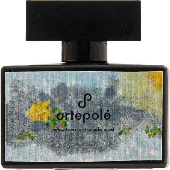 Yellow House, on the rocky island