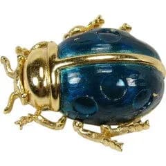 Blue Grass Love Bug Locket
