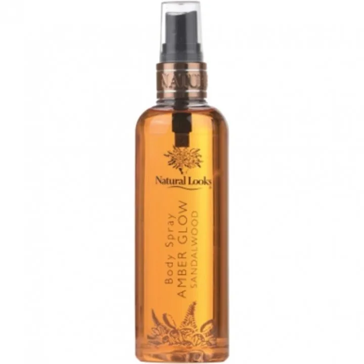 Amber Glow Sandalwood Natural Looks Body Spray