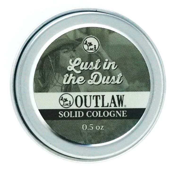 Lust in the Dust Outlaw Soaps Solid Cologne