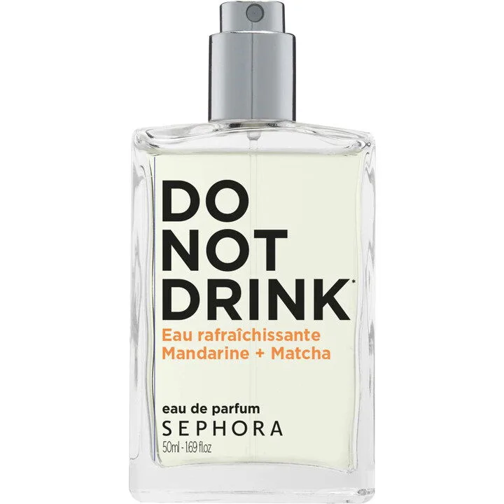 Do Not Drink - Eau Rafraîchissante Mandarine + Matcha