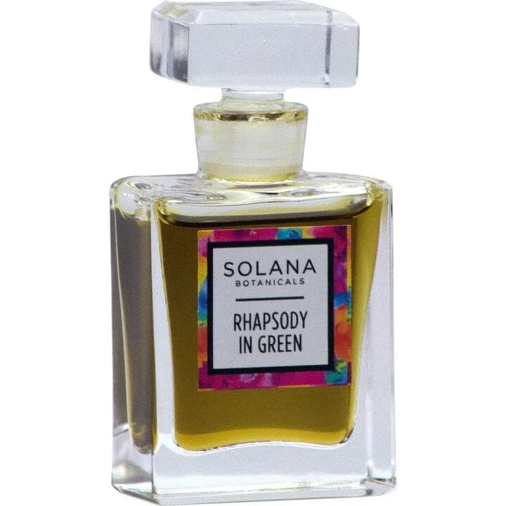 Rhapsody in Green Solana Botanicals Pure Parfum