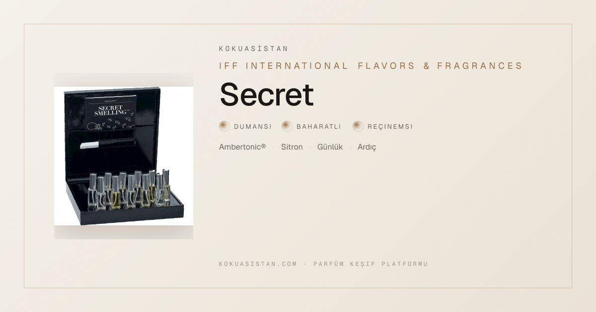 IFF International Flavors & Fragran… — Notaları ve Yorumları