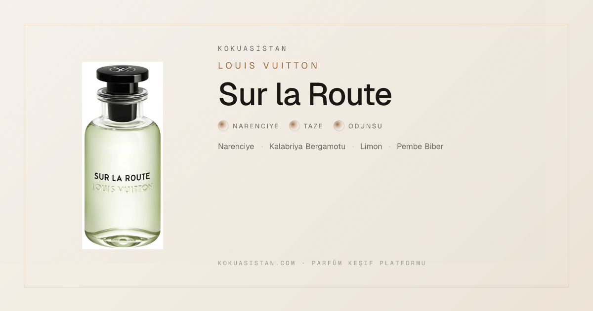 Louis Vuitton Sur la Route — Notaları ve Yorumları